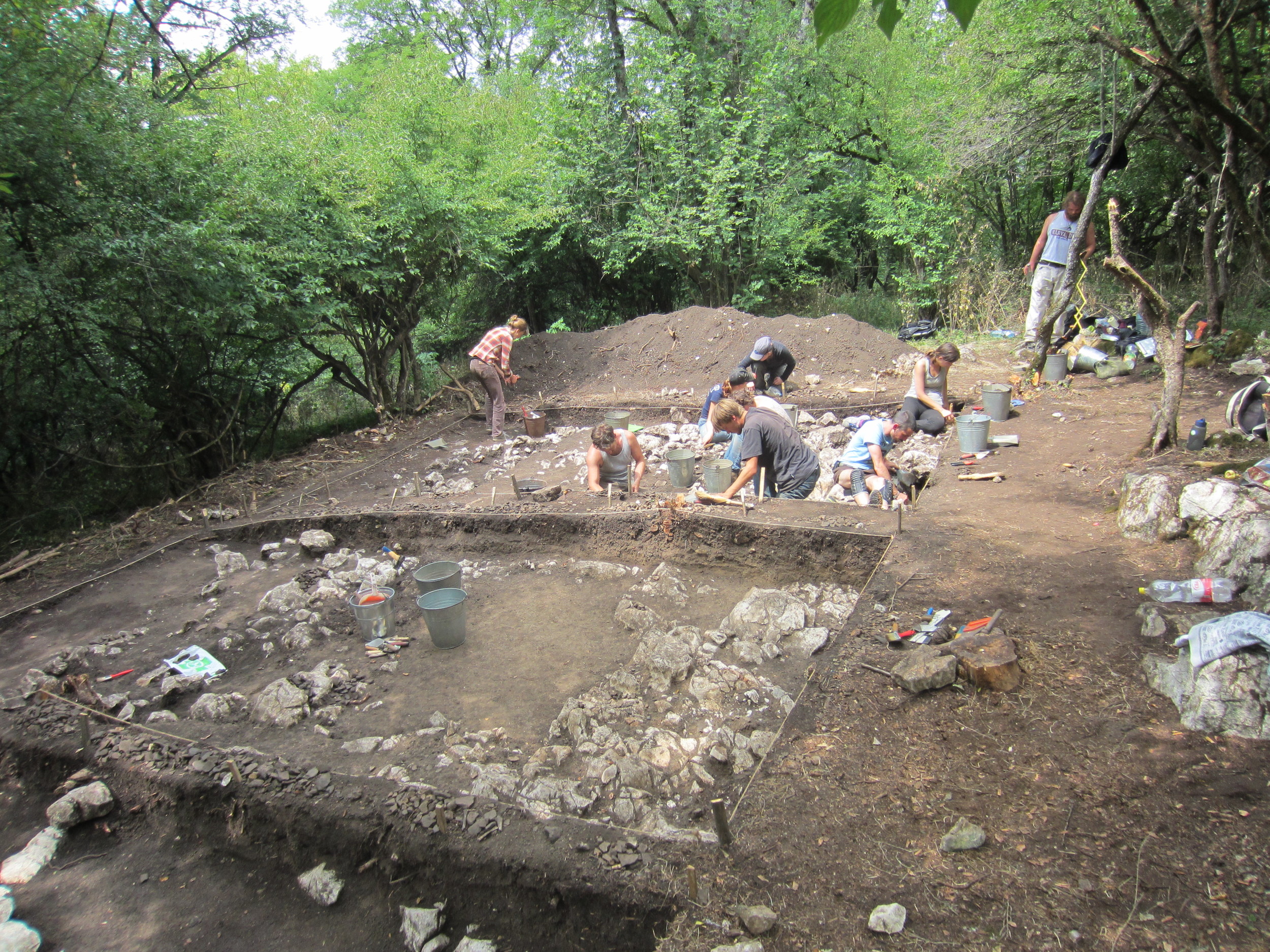 Unearthing the Dacian settlement