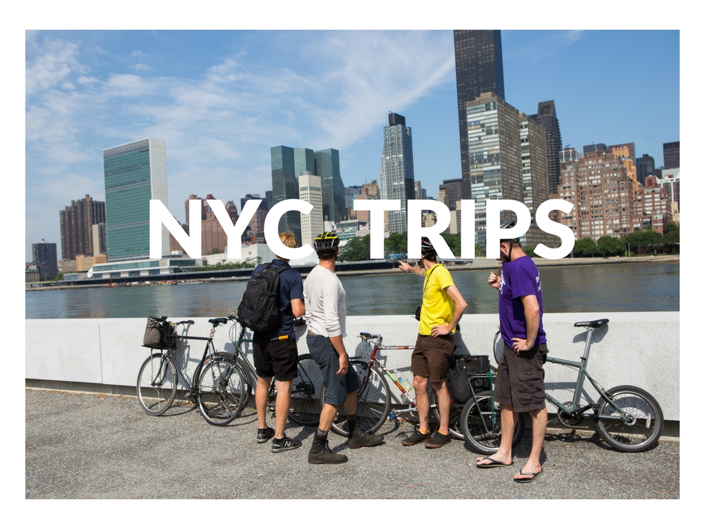 Day and evening trips are a great way to experience beautiful Brooklyn , explore quintessential Queens , or get a mix of both on our Borderline ride . Upper Manhattan and the Bronx is another popular choice-- with the bike, you've got all 5 boroughs at your fingertips!