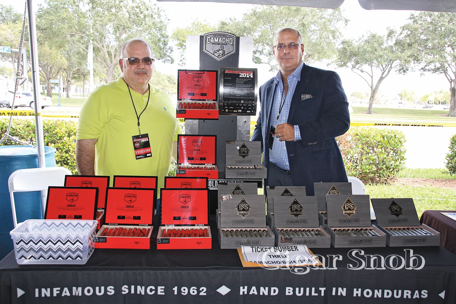 Davidoff’s own Oscar Sanabria and Carlos Escalona