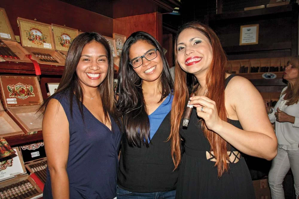 Ana Rebecca Fernández, Valerie Ann Olivo and Emille Mustafa