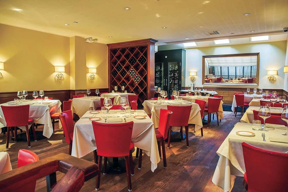Lidia Bastianich's restaurant, Felidia, where Alessandro Borgognone found his food industry calling.