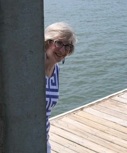 Alice Bachman having fun. 