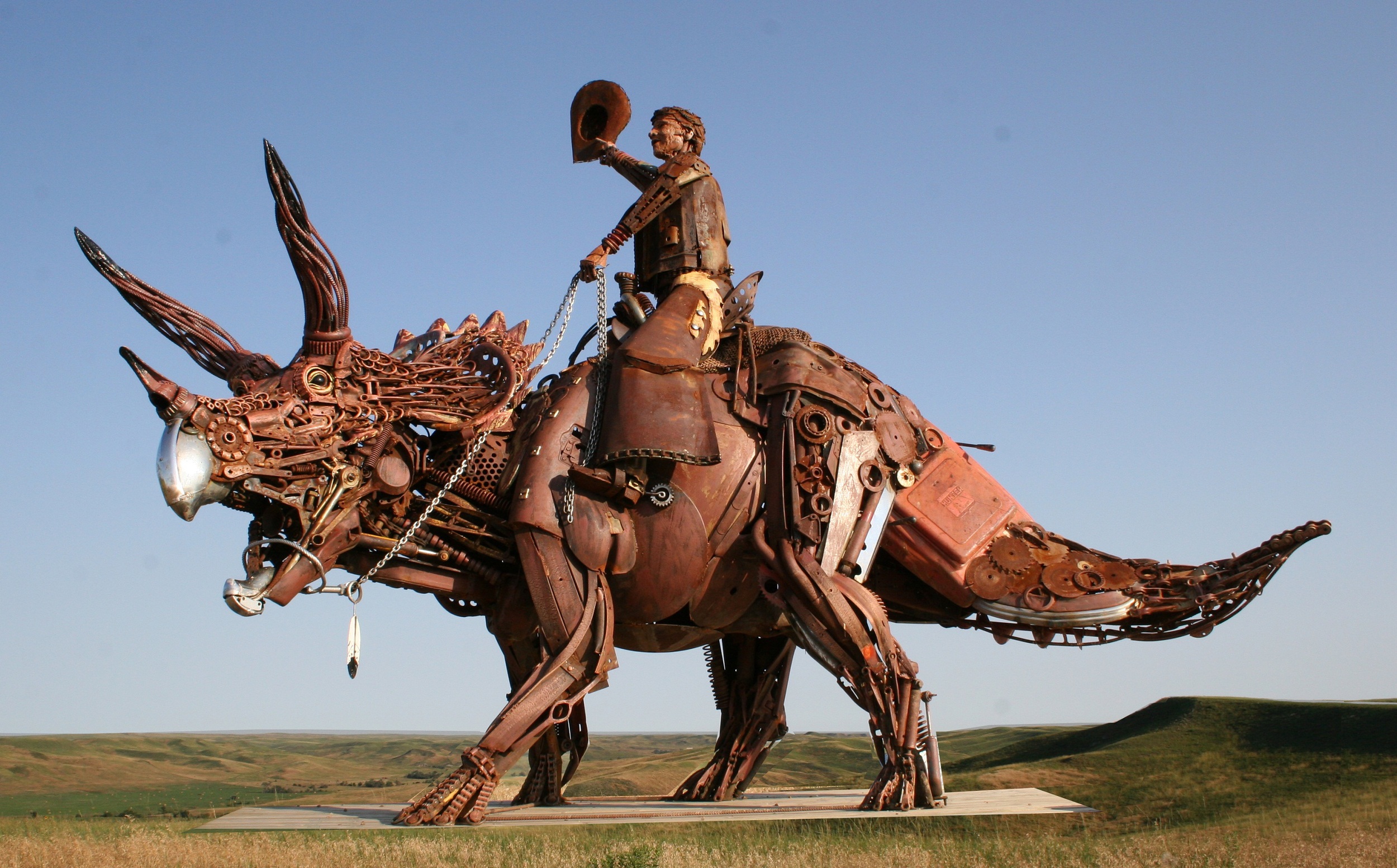 Triceratops Cowboy