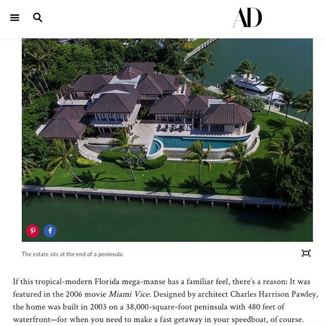 15 years ago π± another Charles Harrison Pawley project we had the pleasure to work on #byblosgroup #charlespawley @archdigest