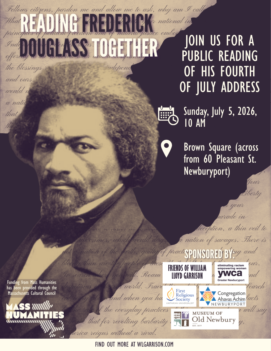 Reading Frederick Douglass Together -July 5 - Newburyport