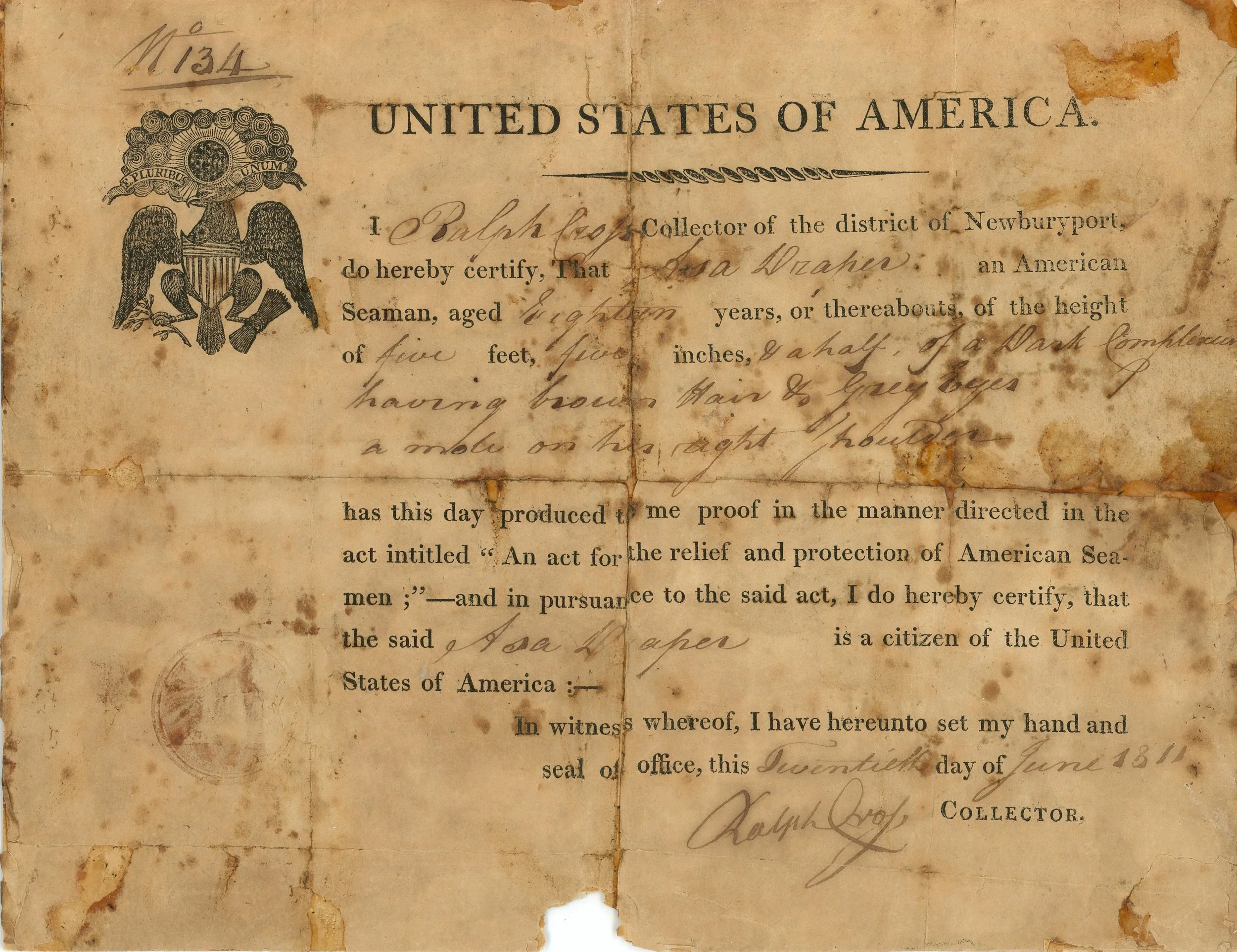 Adventures in the Archives: The Seamen’s Protection Act