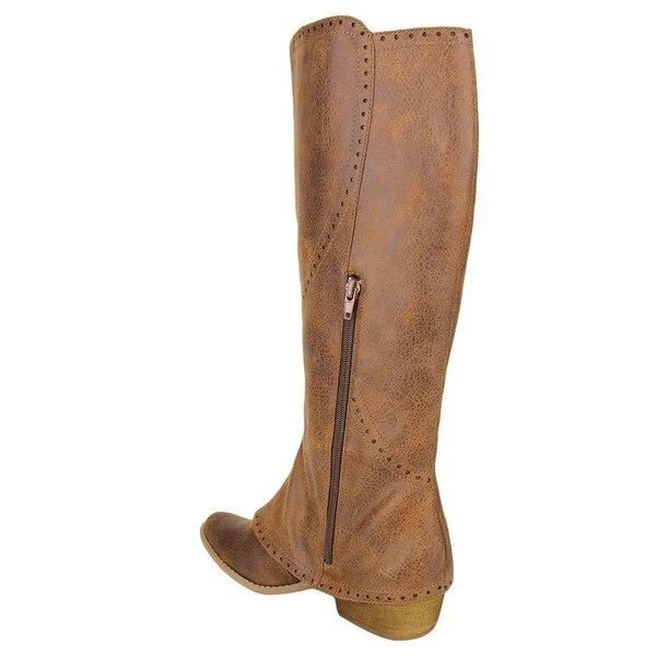 rustic riding boots
