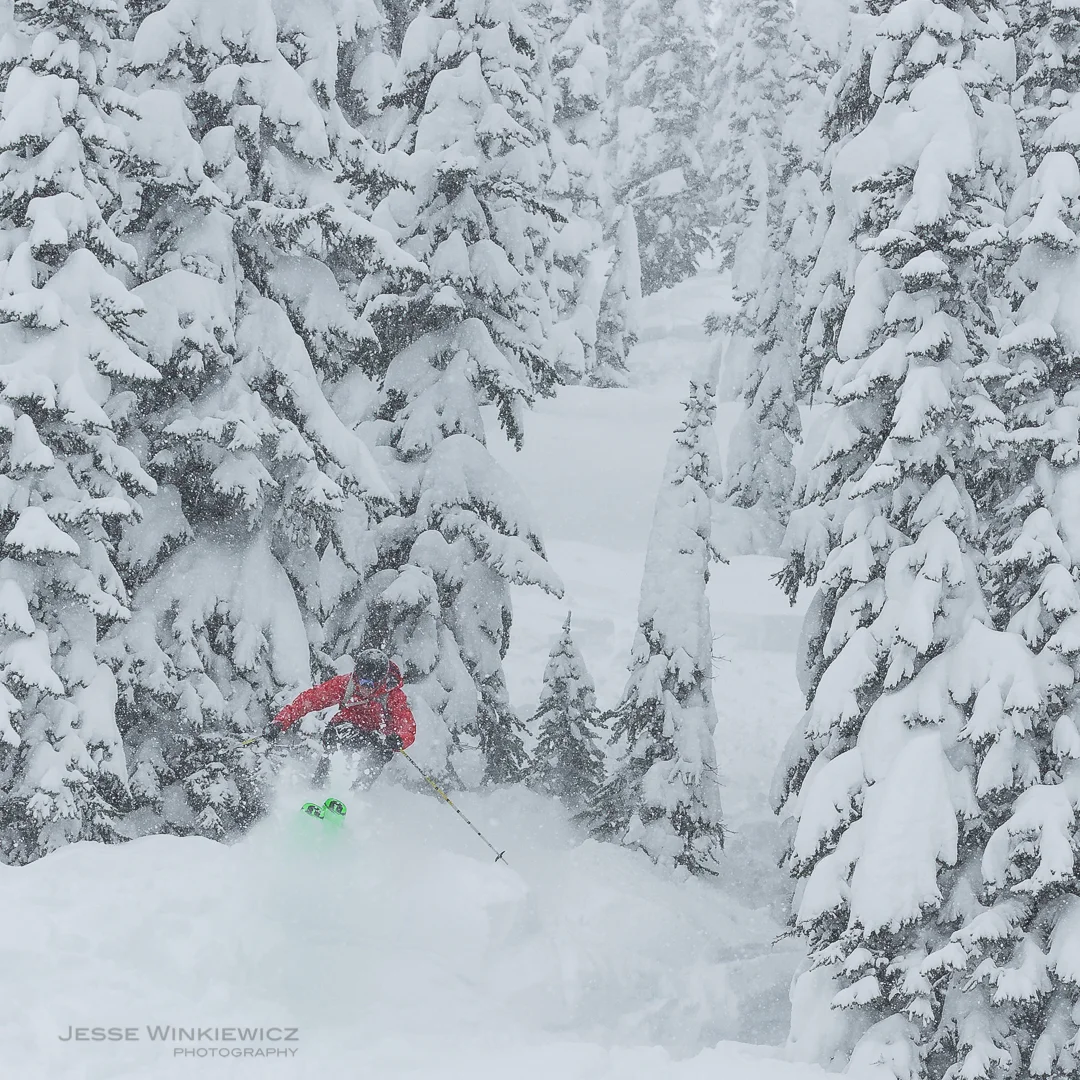 This just in: skiing is good! Really, really, ridiculously good, in fact, especially when you pile 70 cm of sweet Selkirk powder over a 48 hour period on the legendary tree lines and pillows that fill our back yard!! With light dry snow and an average temperature of -7 C, you have the recipe for day after day of all-time conditions. Overhead face shots put the icing on the cake, and when you toss it all together…nothing short of powder perfection.