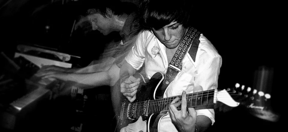 Belaire Exploding, Impacting release show @ Emo's in Austin, TX (2007). Photo by Daniel Perlaky