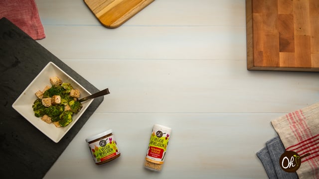 Oh! Veggies Presents: Baked Tofu and Broccoli Sizzle