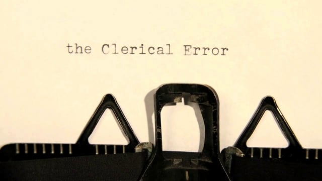 Pennington Productions Presents: STRANGLEHOLD the Series- the Clerical Error