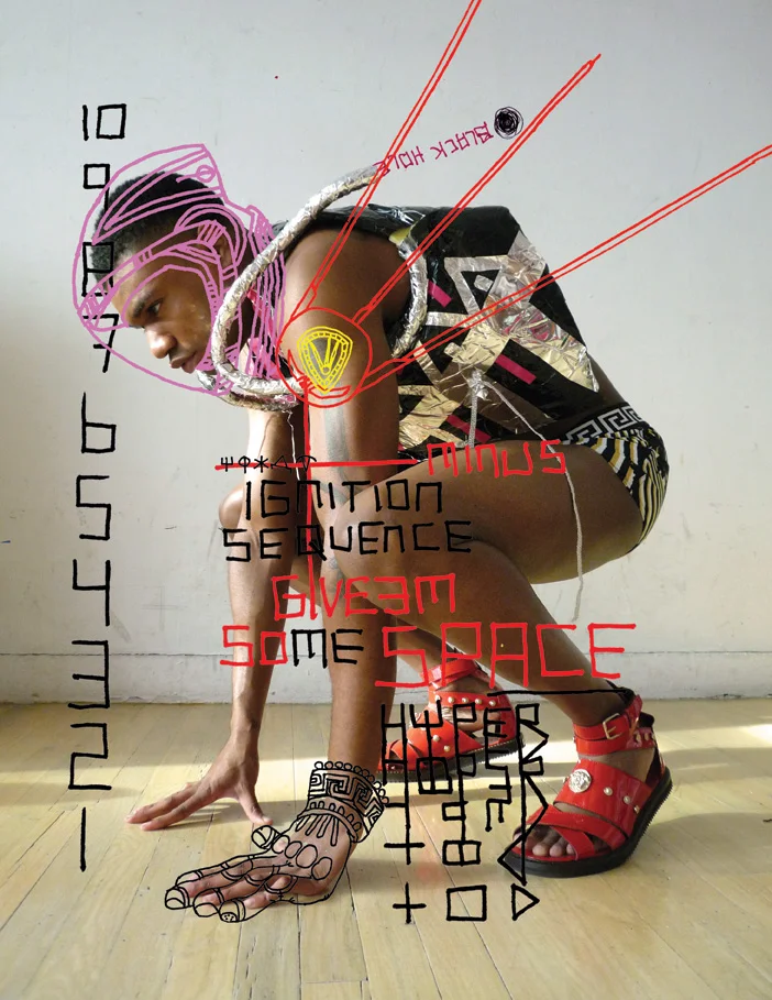 Ignition Sequence , 2011 Entropy Parade : collaborative portfolio with Slava Mogutin C-print, 16" x 20" image on 20" x 24" sheet Edition of 10
