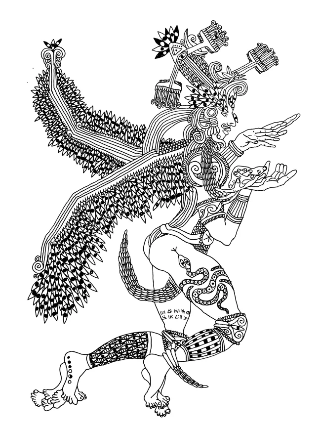 Superpositions 7 (2013) Ink on paper 14 x 17 inches ( private collection )
