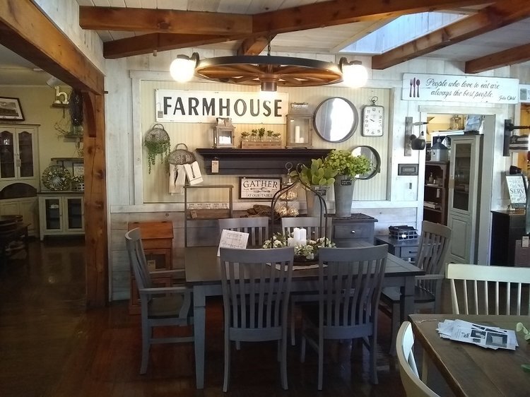 Looking for Amish made furniture? Be sure to into Carriage House Furnishings! Inside you can find everything from bird houses to kitchen islands.