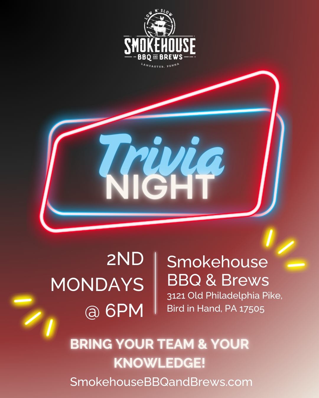 Trivia Nights at Plain & Fancy Farm