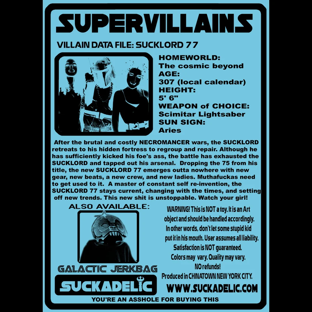 Sucklord 77 Back