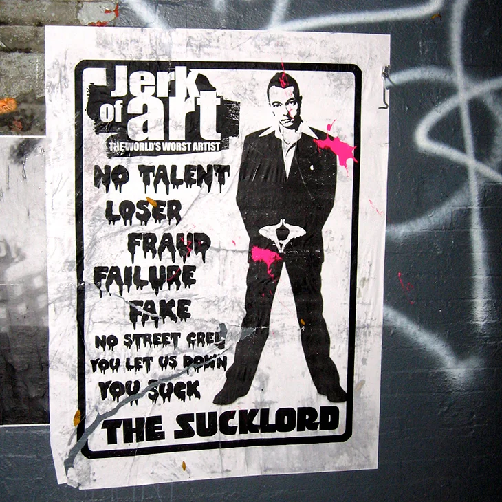 JERK of ART POSTER