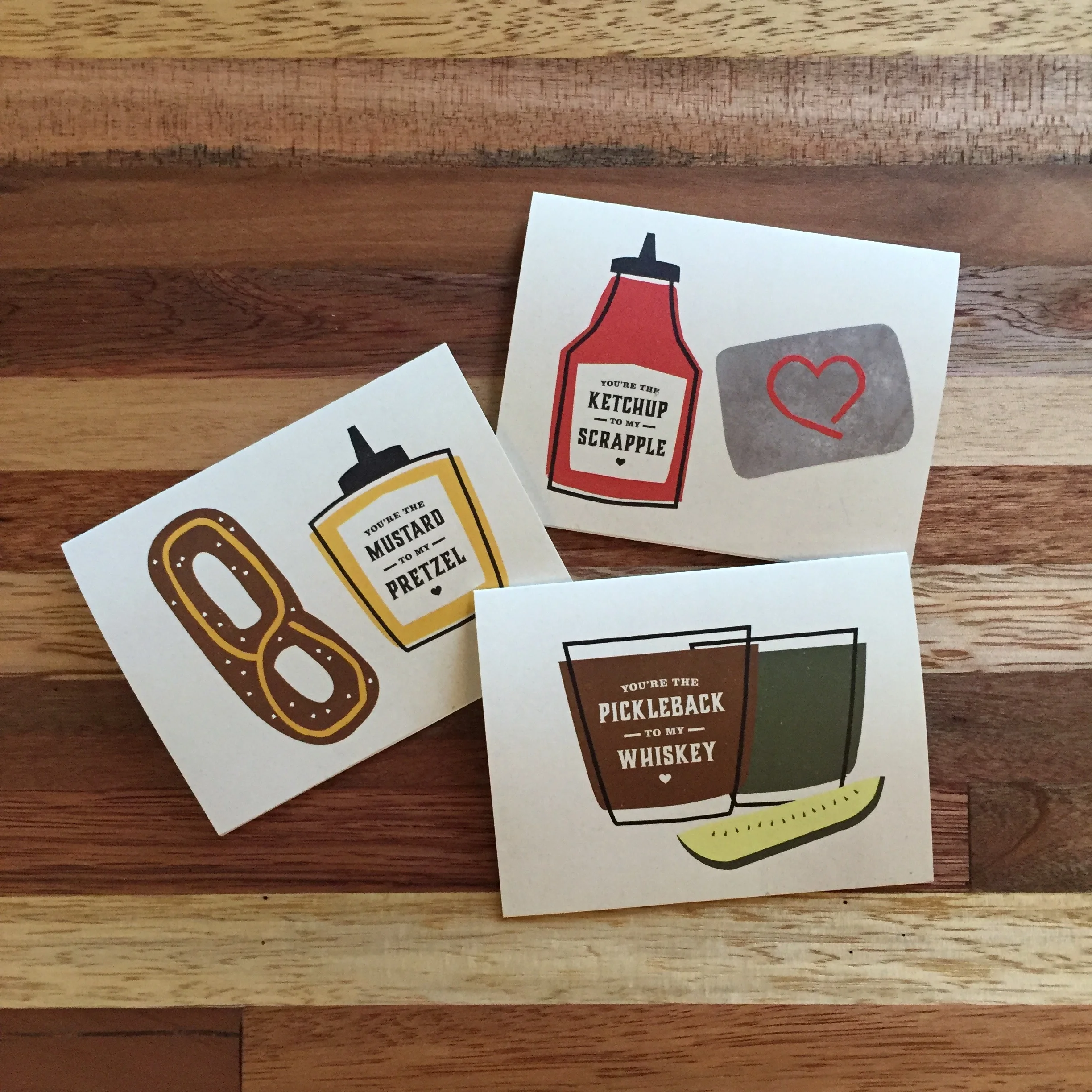 Katey Mangels, Half and a Third, Love Cards, Katey Mangels Design
