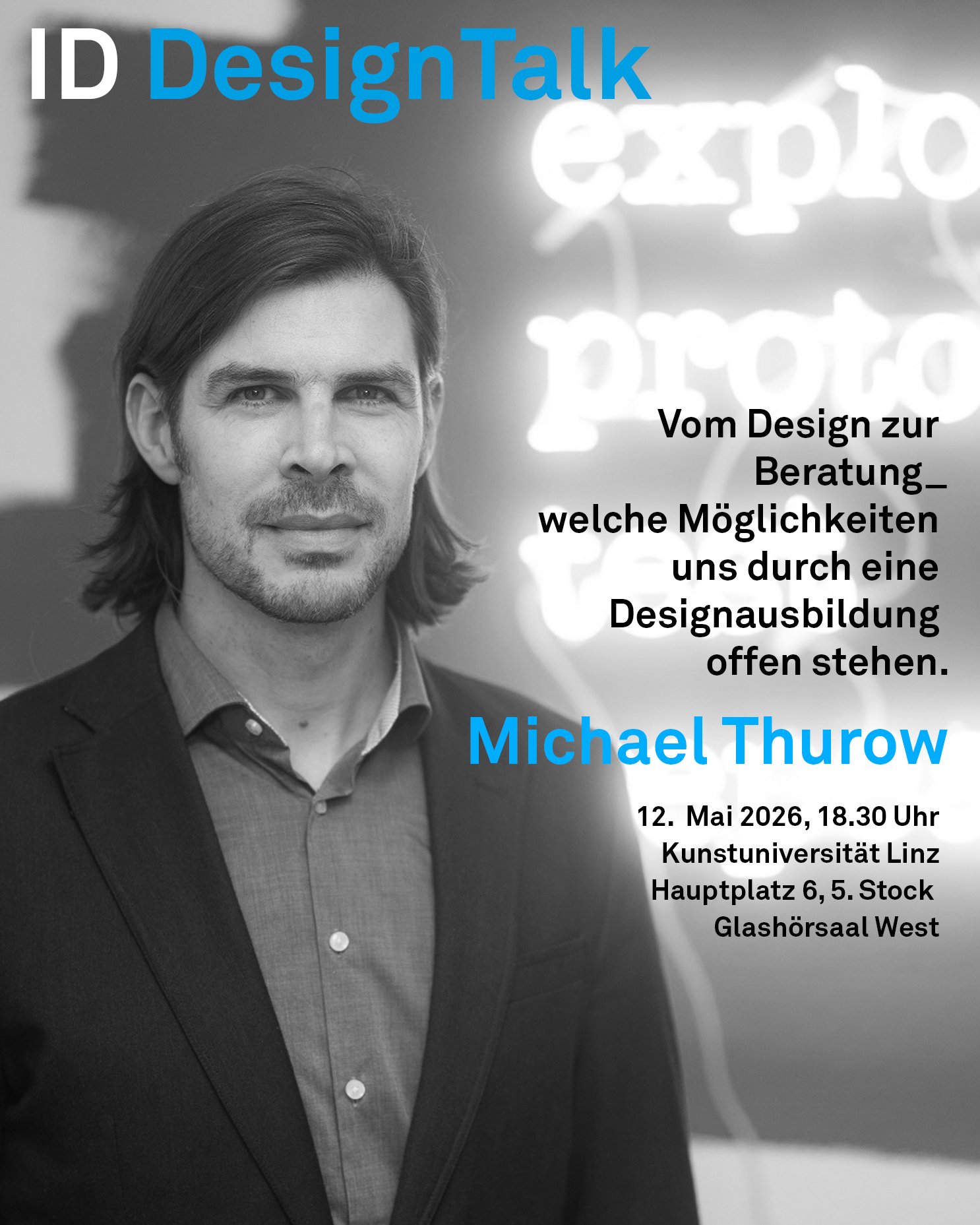      

 
    Vom Design zur Beratung _ welche Möglichkeiten uns durch eine Designausbildung offen stehen     „Nach meiner Architekturausbildung hätte ich nicht gedacht, dass ich mal Konzerne strategisch berate. Und genau das mache ich heute."  Ausgeb