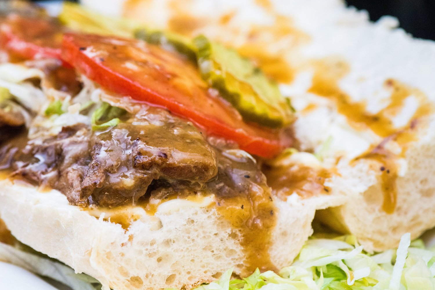Roast Beef Poboy — The Bayou Belle