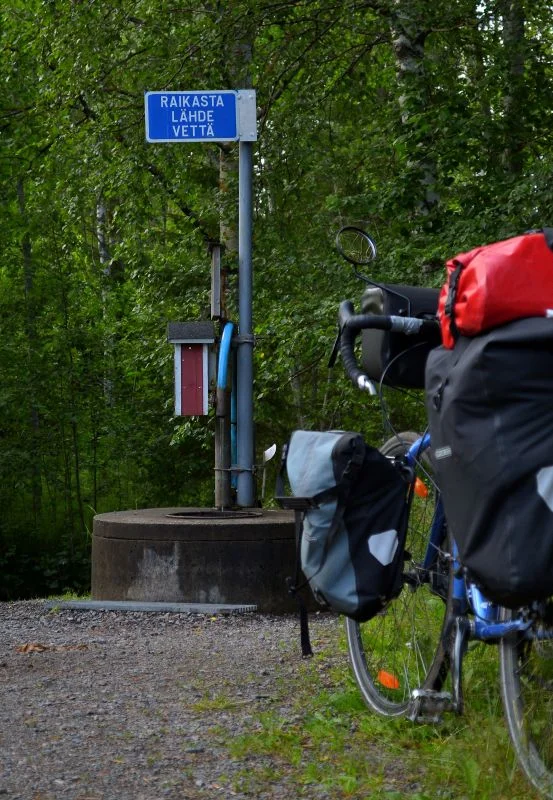 Pyörän täytyy välillä antaa juoda.