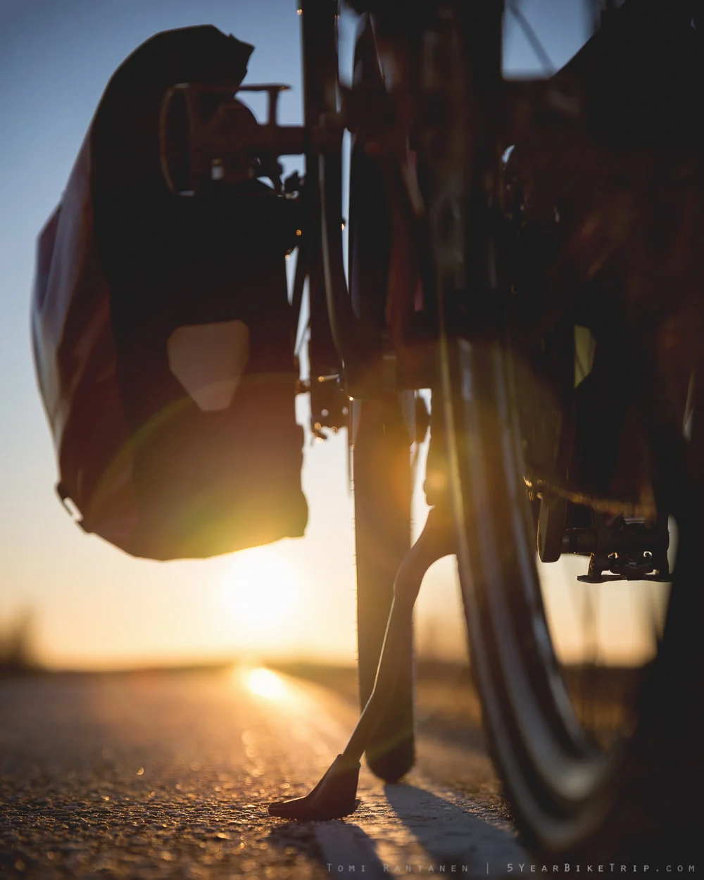 The freedom of a bicycle tour.