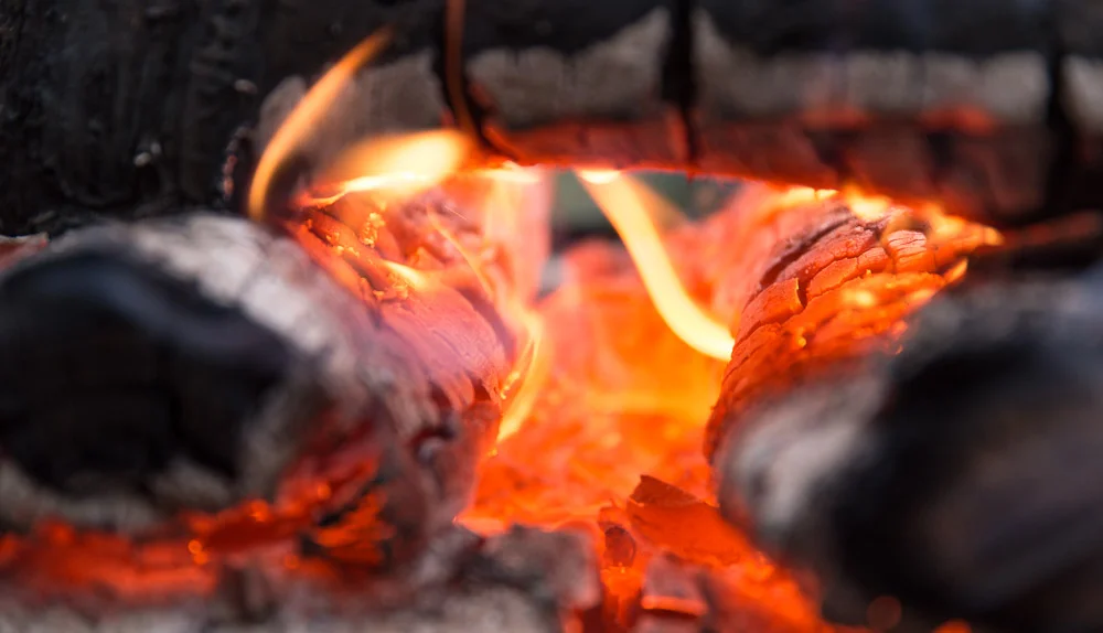 Staring at the fire is incredibly calming.