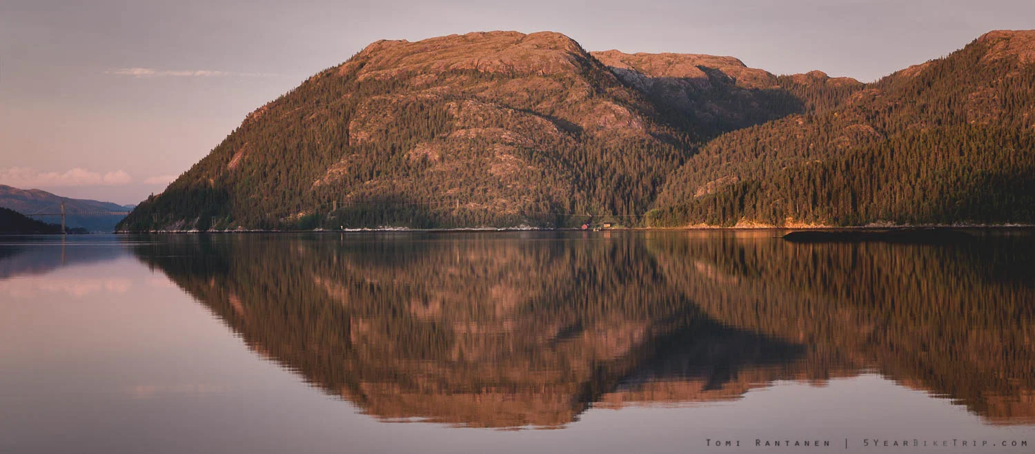 Early morning in Norway.