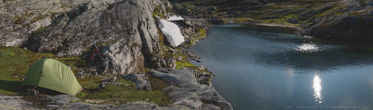 One of the best campsites of the trip. Simple and basic, but beautiful.
