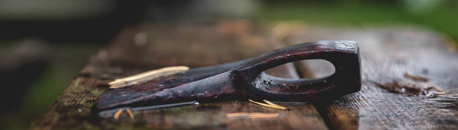How much wood can a woodless axe chop?