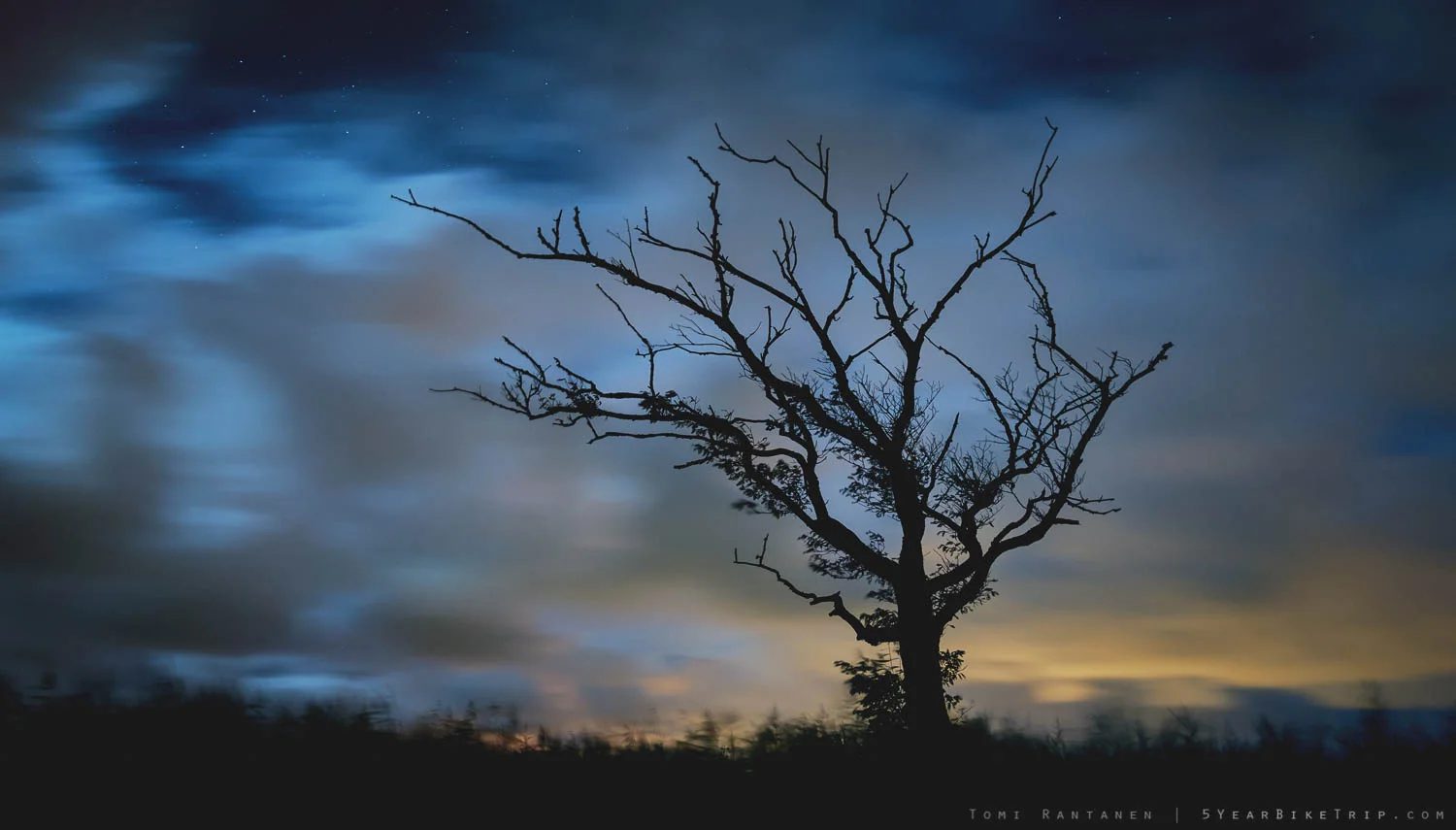 It was a dark and stormy night...