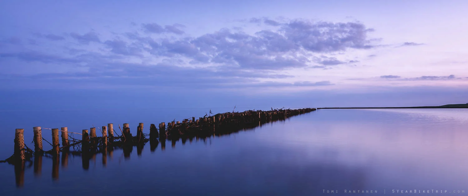 There's nothing quite like a sunset by the sea.