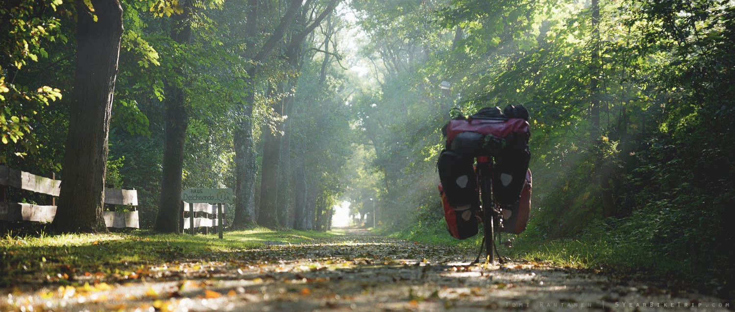 Although one particular morning brought nice conditions with autumn morning light.