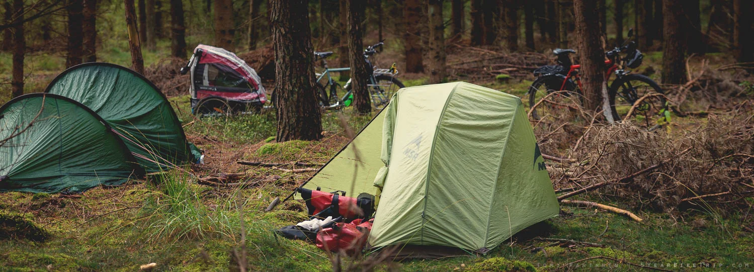 I made sure there was some forest camping too.