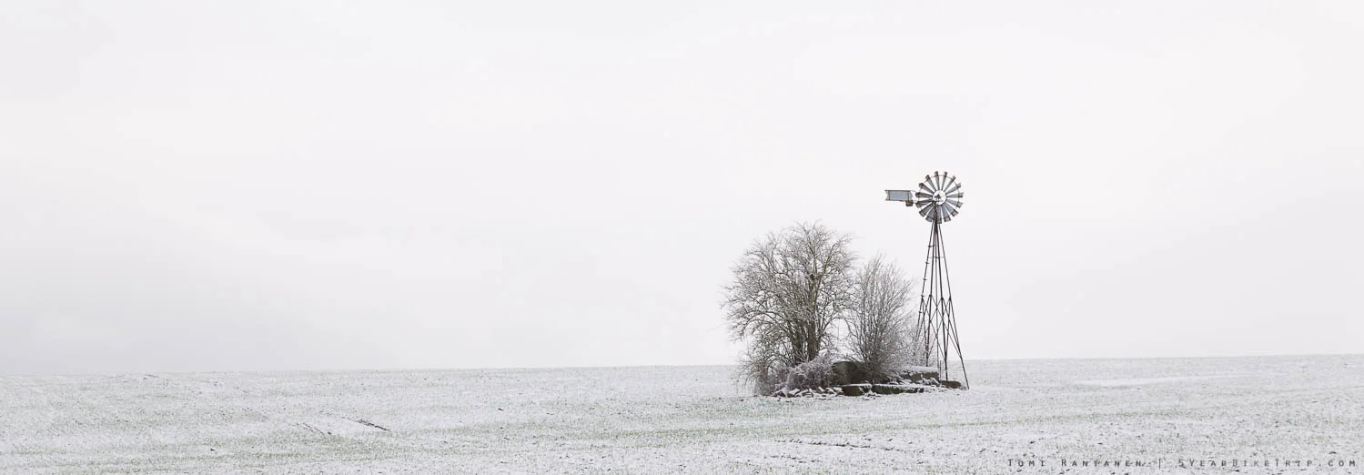 Nothing can survive in this barren landscape.