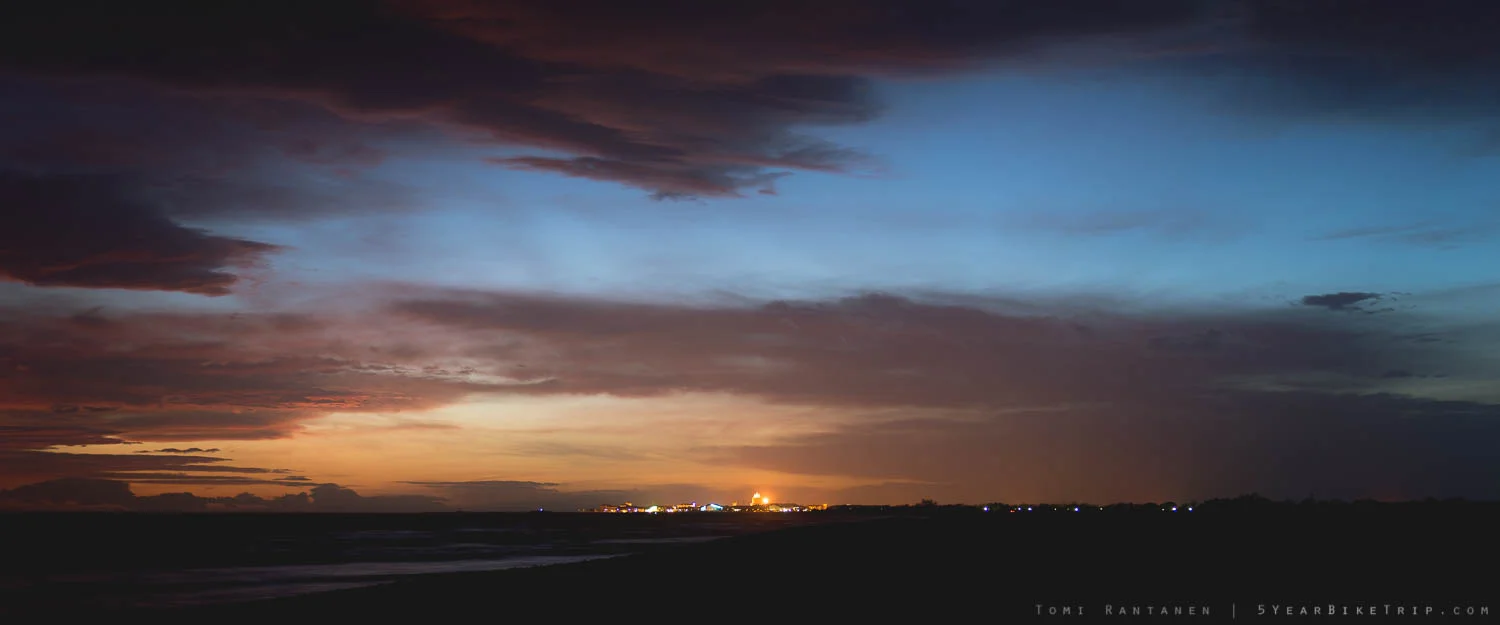 I've really missed sunsets by the sea.