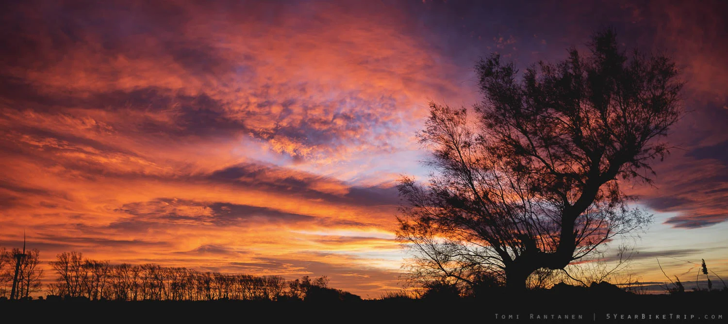 Would you like a sunset with your tea and sandwiches?