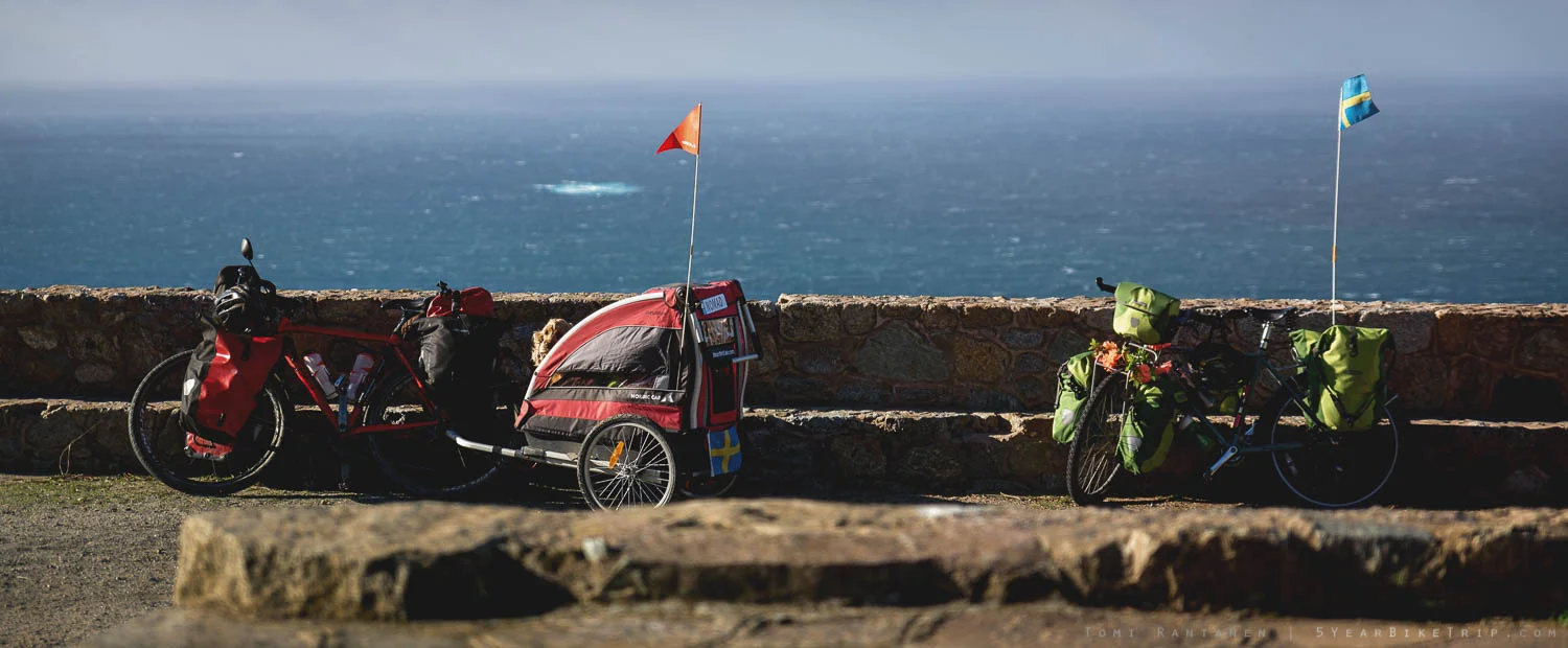 Rest stop with a view.