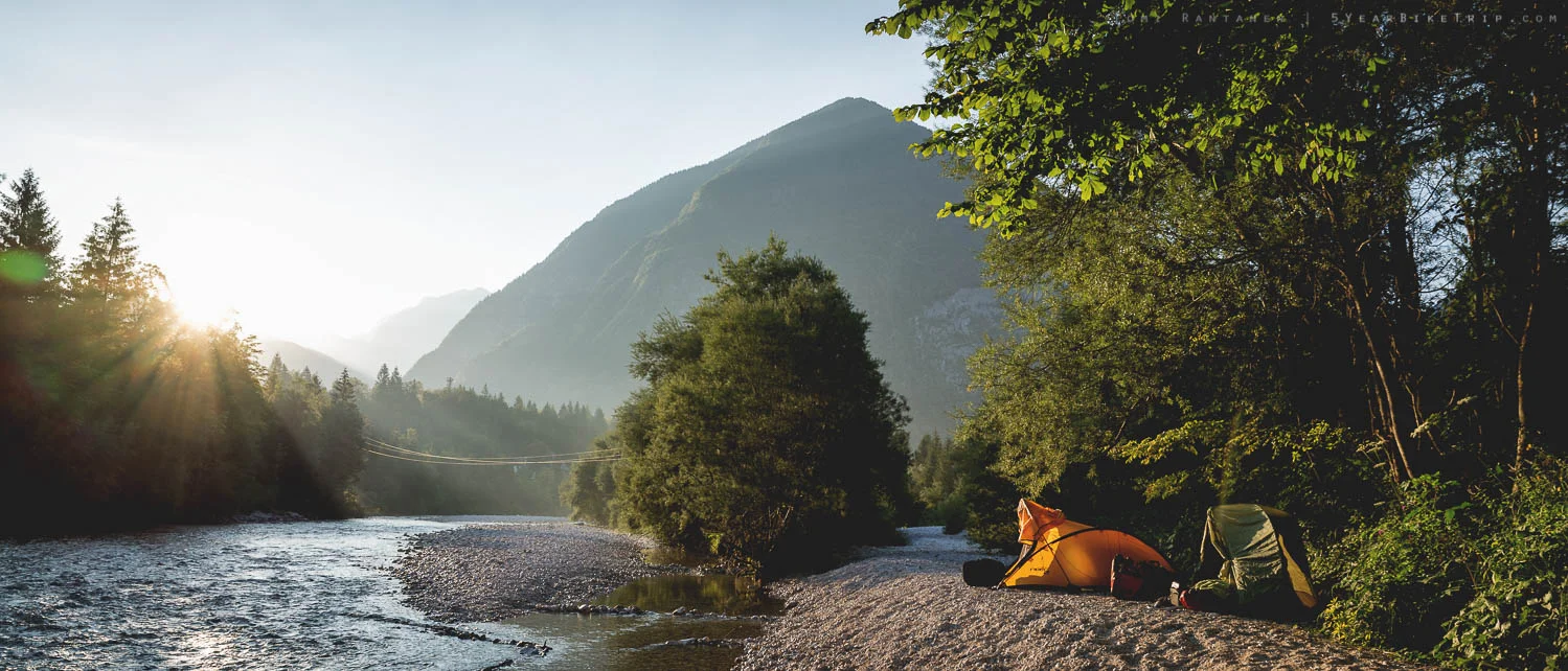 Another beautiful morning by the many rivers of Slovenia.
