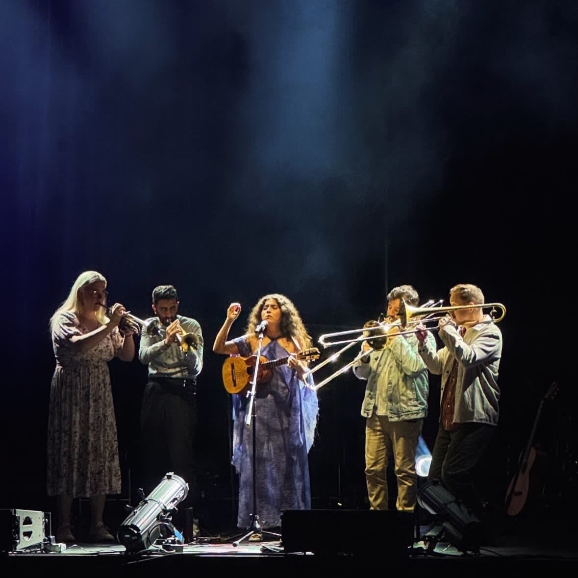 Having one of the most incredible weeks of our life here in Mexico City with the brilliant @silvanaestradab and her band. Our last show is tonight &mdash; thank you to all of the fans and listeners who have made us feel so welcome ❤️🇲🇽

📷: @altafo