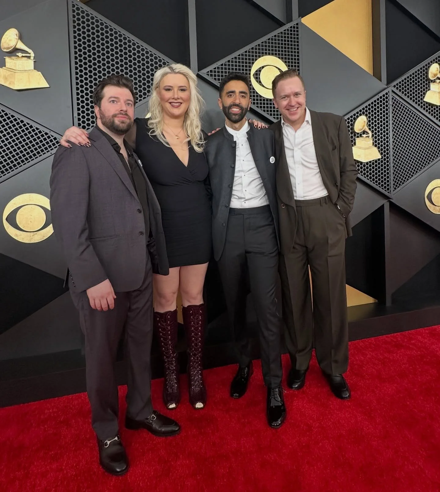 The 68th Annual GRAMMY Awards
Never in a million years did we imagine our music would bring us here. We are so grateful to be part of this community and we are so grateful for all of you. 

📷: @freddieplaystrombone 
#grammys #thewesterlies #redcarpe
