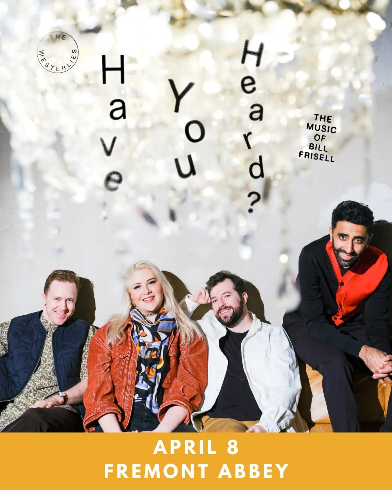 Hey Seattle! Our new album comes out on Friday and we&rsquo;ll be celebrating the release on April 8th at @abbeyarts. All new music by @bill.frisell. And it just so happens to be the opening night of Westerlies Fest. See you there!

📷: @weirdhours 
