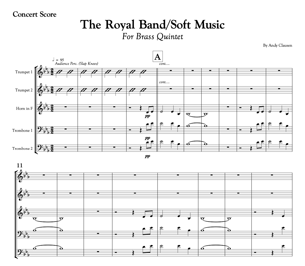 The Royal Band/Soft Music (Quintet)