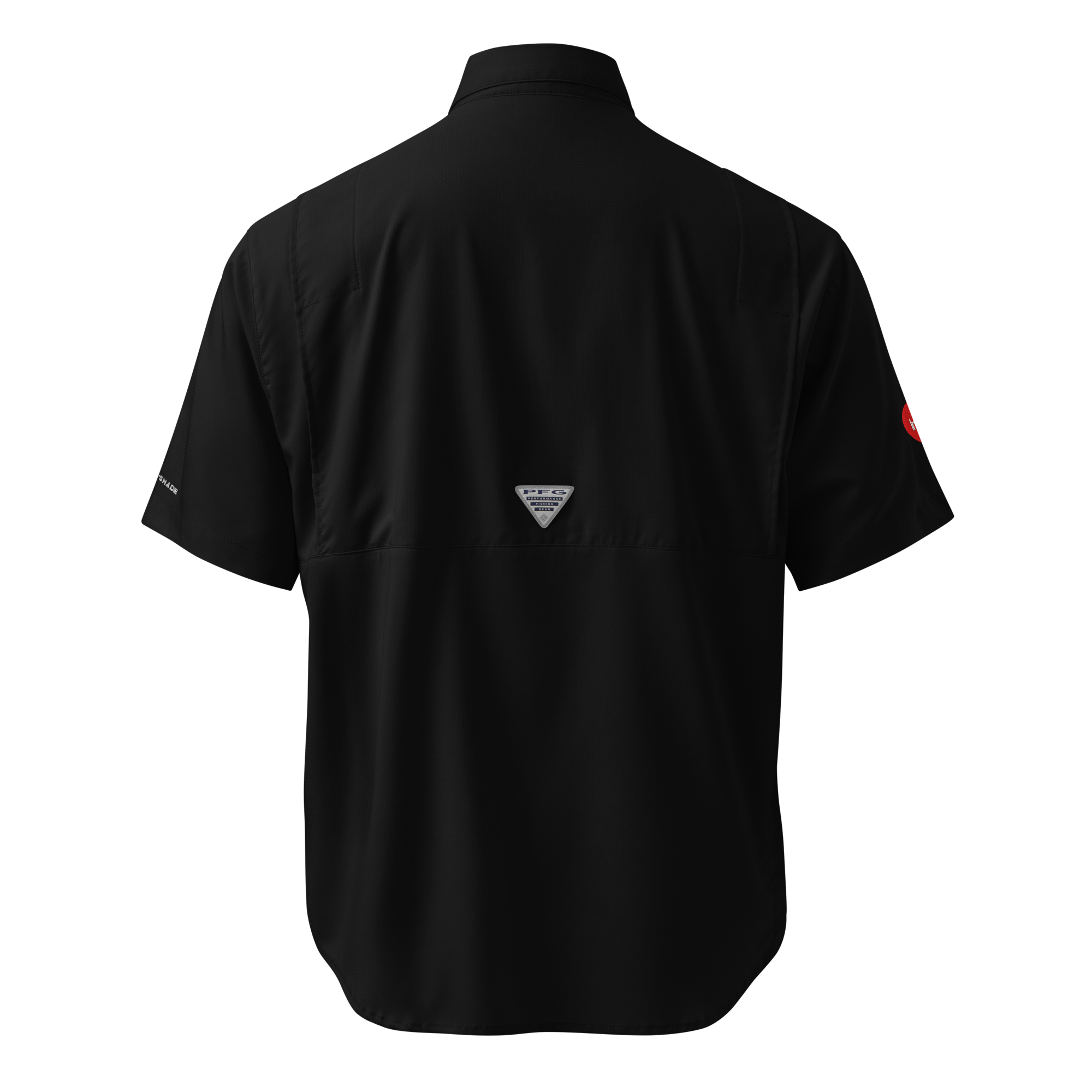 mens-columbia-short-sleeve-button-shirt-black-back-6a3d6e0bba9b2.png