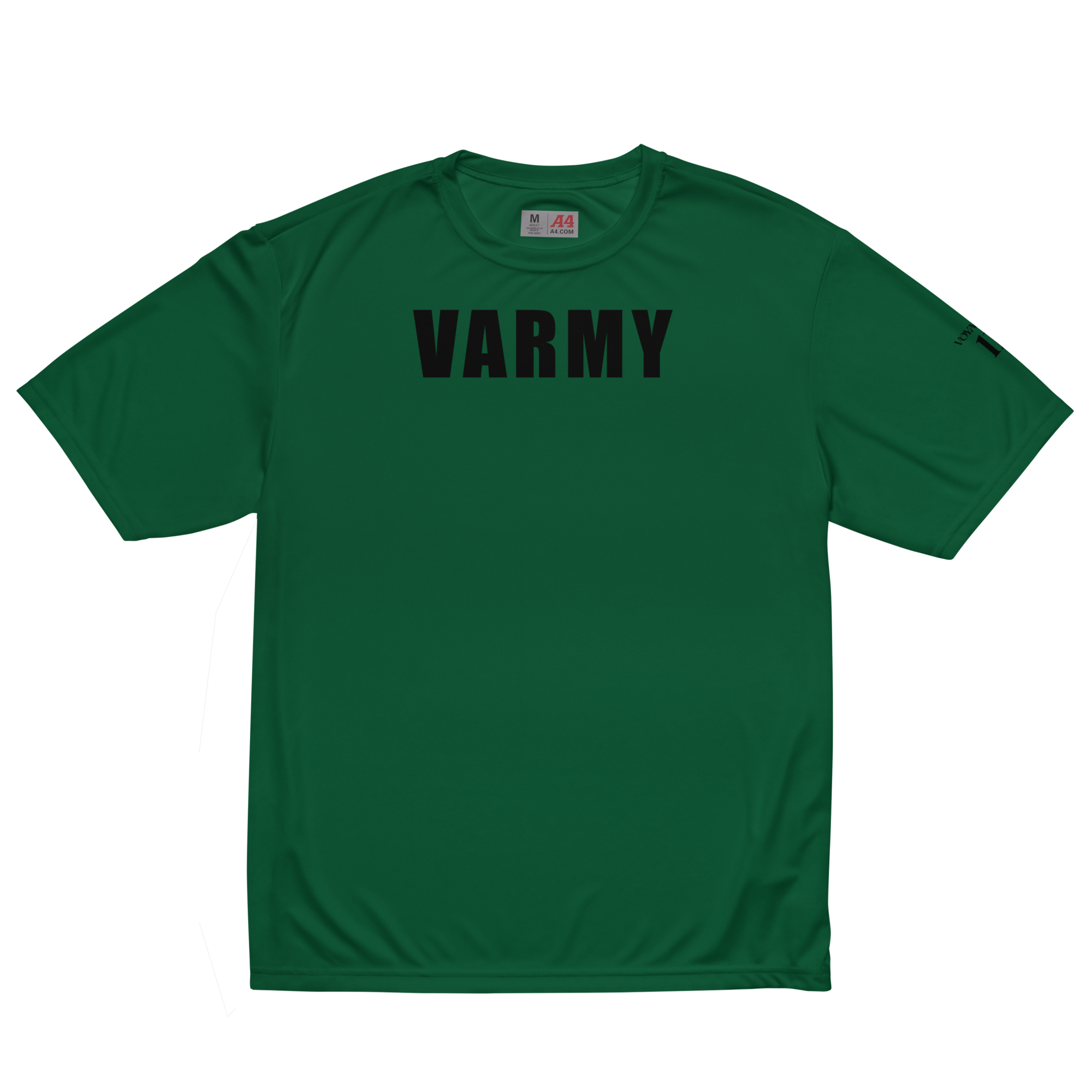 unisex-performance-crew-neck-t-shirt-forest-green-front-6a4119095662b.png