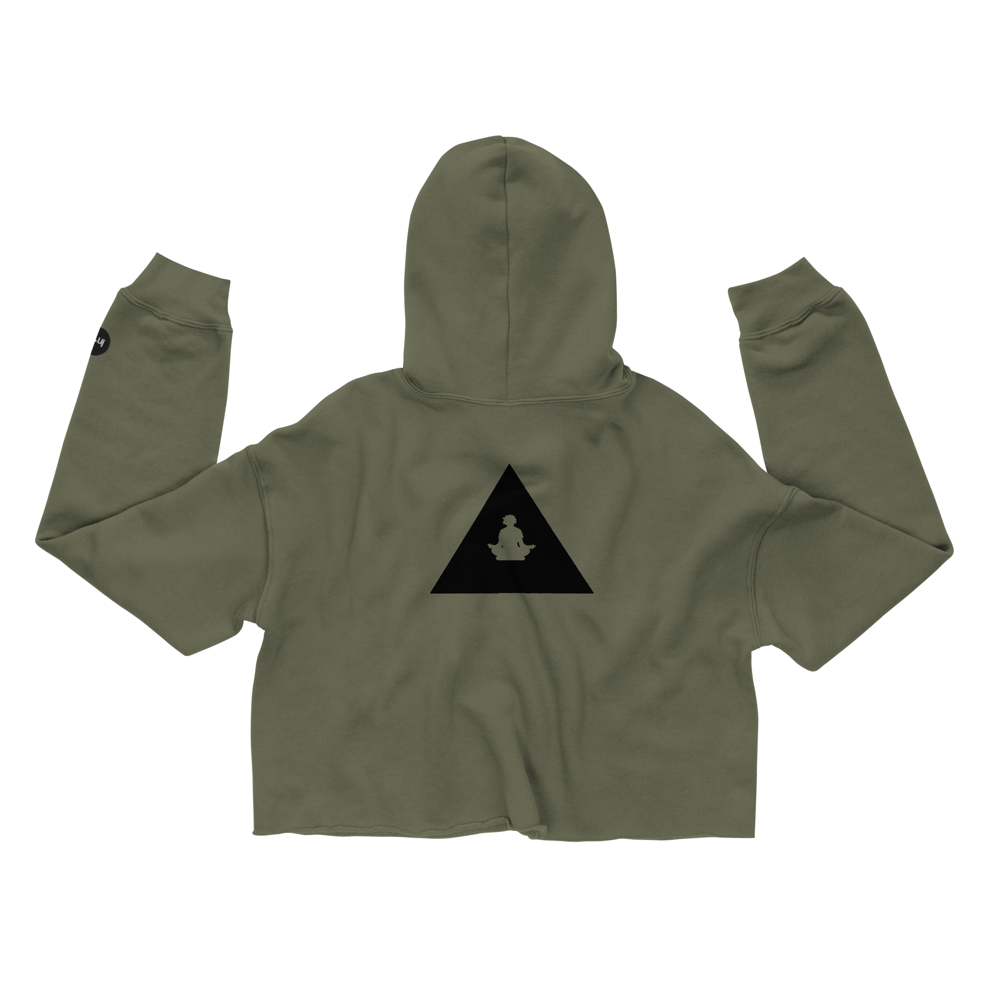 womens-cropped-hoodie-military-green-back-6a4119a45e374.png