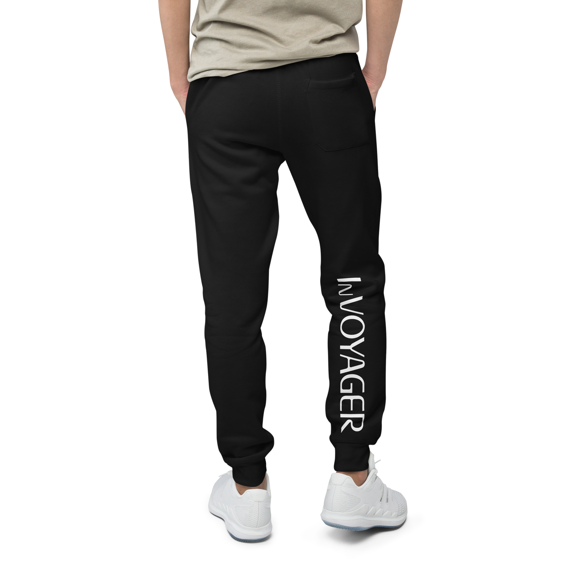 unisex-fleece-sweatpants-black-back-6a99f805ec750.png