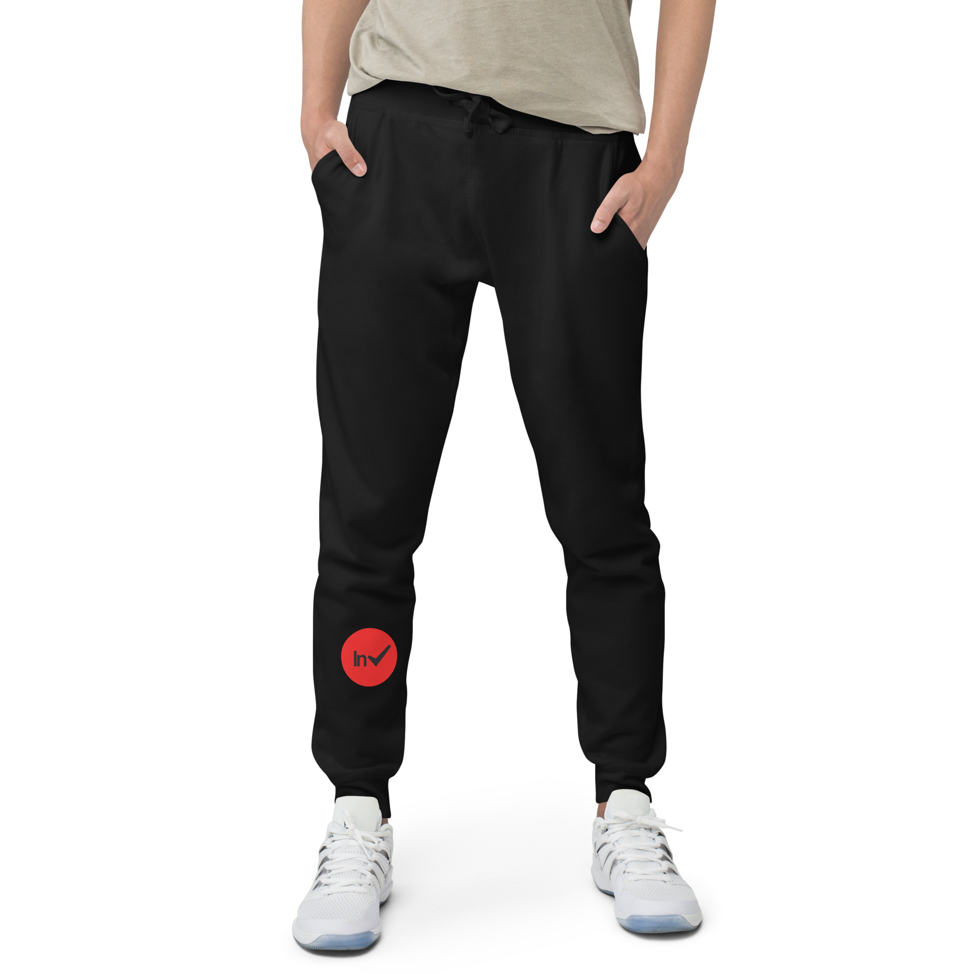 unisex-fleece-sweatpants-black-front-6a99f805ed6b7.png
