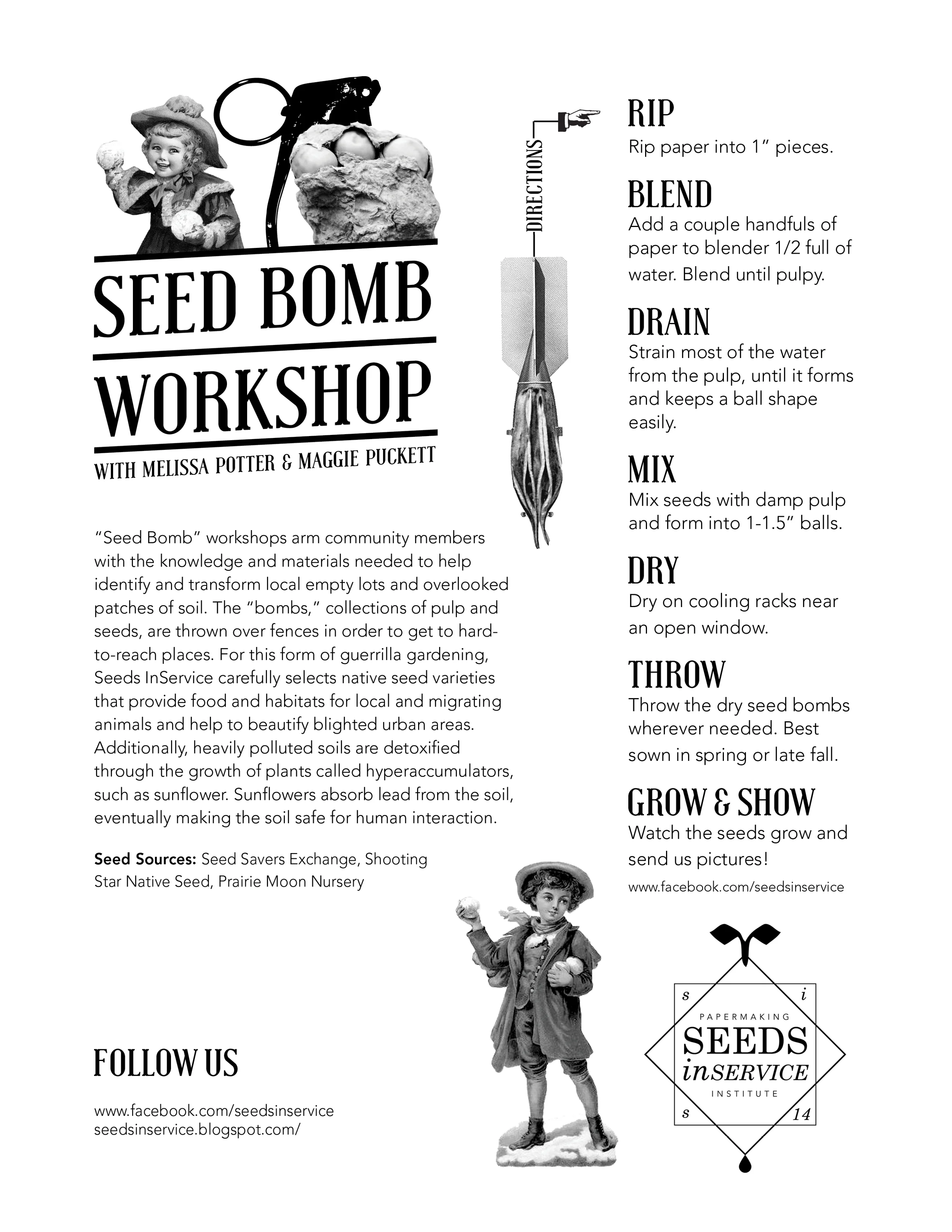 Seed Bomb Instructions