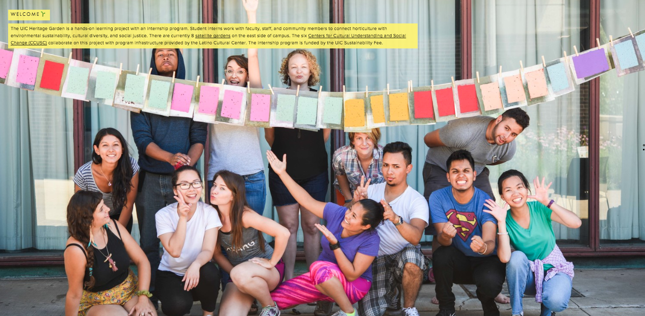 Collaboration: UIC Heritage Garden